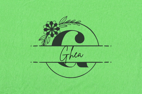 Alora Monogram Line Font Dm Letter Studio 