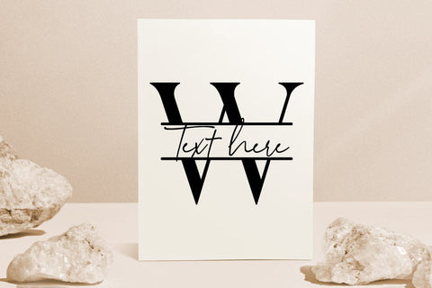 Alphabet Border Monogram Bundle SVG RFCreative 