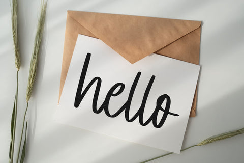 Alphabet Font Chamsae Studio 