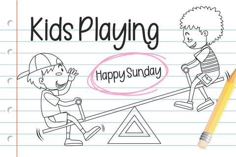 Alphabet Teacher Font Studio Natural Ink 