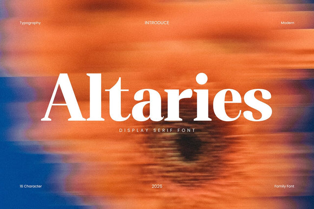 Altaries Font gatype 