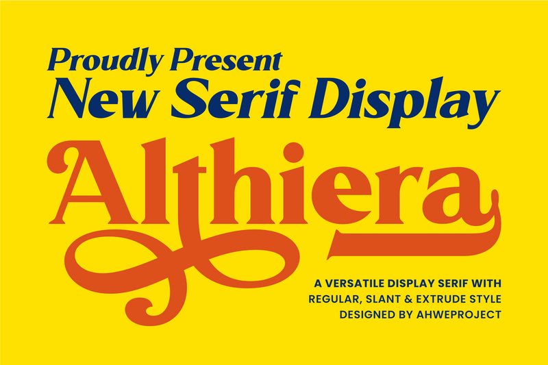 Althiera Font ahweproject 