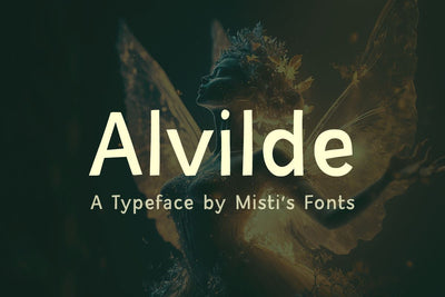 Alvilde Font Misti's Fonts 