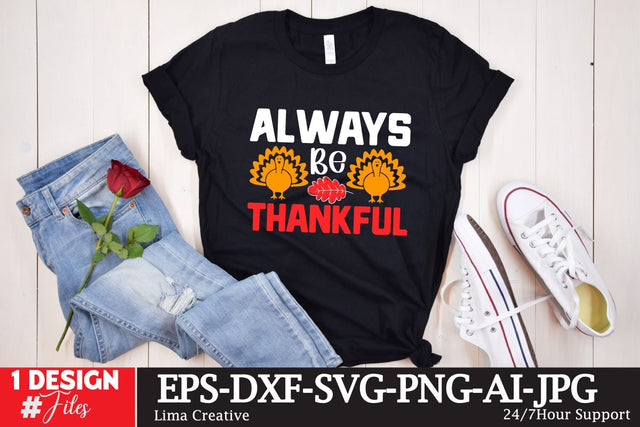 Always Be Thankful SVG Cut File SVG Insomnia Std 