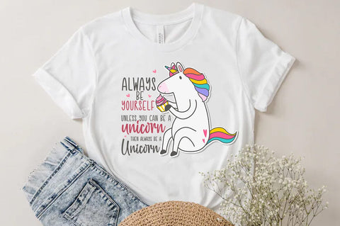 Always Be Yourself Unless You Can Be A Unicorn SVG, Unicorn shirt SVG FiveStarCrafting 