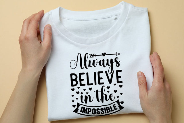 Always Believe In The Impossible SVG Angelina750 