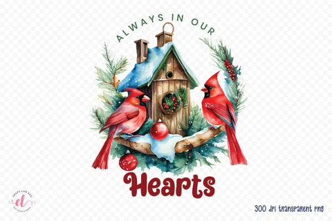 Always in Our Hearts PNG Sublimation Sublimation CraftLabSVG 