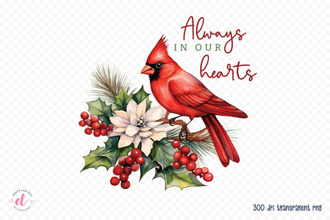 Always in Our Hearts PNG Sublimation Sublimation CraftLabSVG 