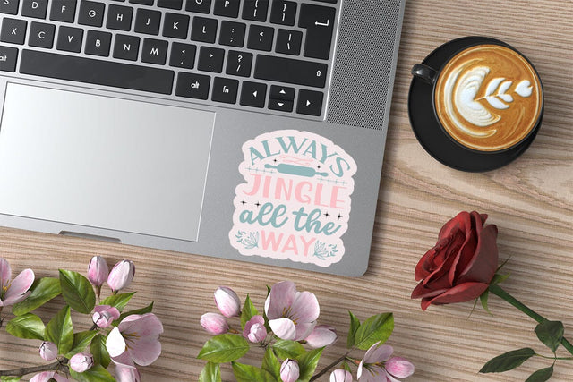 Always jingle all the way SVG Angelina750 