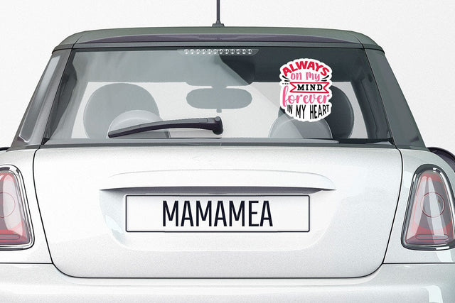 Always on my mind forever in my heart SVG Angelina750 