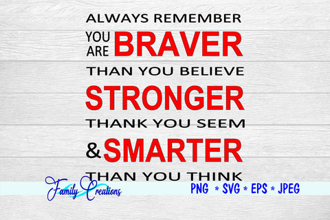 Always Remember.... SVG Family Creations 