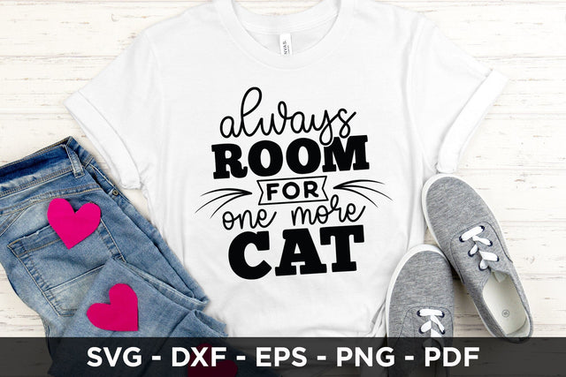Always Room for One More Cat SVG SVG CraftLabSVG 