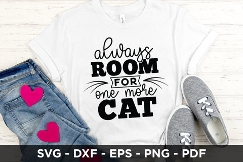 Always Room for One More Cat SVG SVG CraftLabSVG 