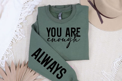 Always Sleeve SVG Design, Inspirational sleeve SVG, Motivational Sleeve SVG Design, Positive Sleeve SVG SVG Regulrcrative 