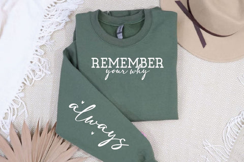 Always Sleeve SVG Design, Inspirational sleeve SVG, Motivational Sleeve SVG Design, Positive Sleeve SVG SVG Regulrcrative 