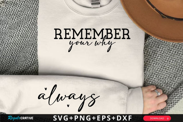 Always Sleeve SVG Design, Inspirational sleeve SVG, Motivational Sleeve SVG Design, Positive Sleeve SVG SVG Regulrcrative 