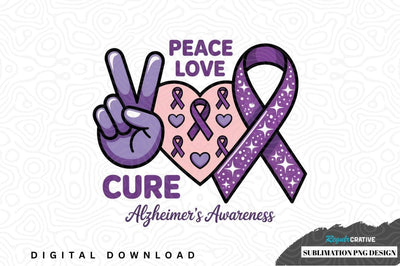 Alzheimer's awareness sublimation png design Sublimation Regulrcrative 