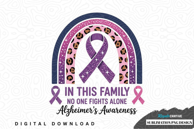 Alzheimer's awareness sublimation png design Sublimation Regulrcrative 