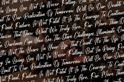 Amathery Bieckmon - Modern Bold Script Font Letterena Studios 