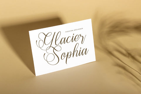 Amatizna Sogadari - Modern Beauty Calligraphy Font Letterena Studios 