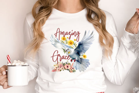 Amazing grace png design Sublimation Regulrcrative 