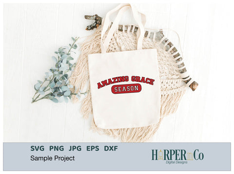 Amazing Grace Season SVG PNG Cut EPS File SVG HarperNCo 