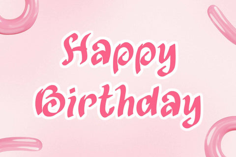 Amazing Smile Font Prasetya Letter 