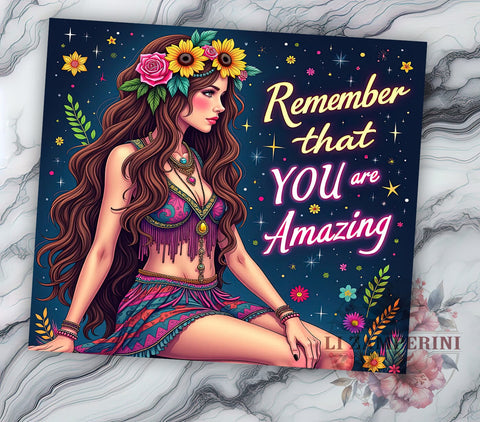 Amazing Tumbler, Inspirational Quote, Motivational Design, 20oz Sublimation, PNG Tumbler Design, Positive Affirmation, Skinny Tumbler Sublimation Li Zamperini 