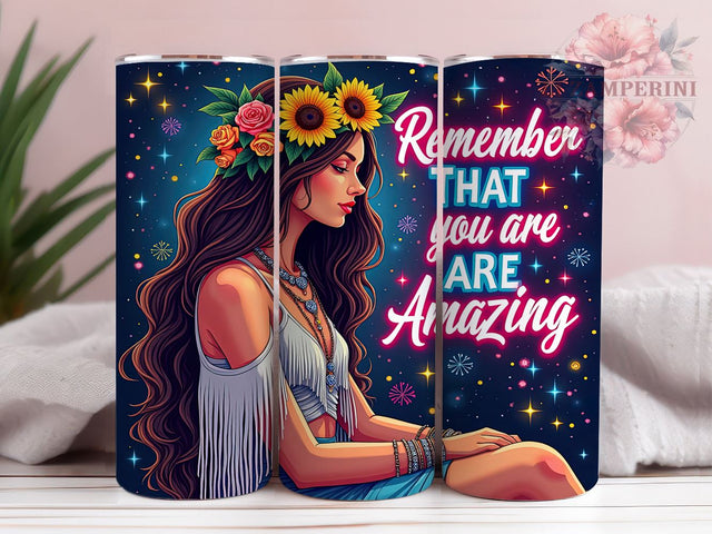 Amazing Tumbler, Inspirational Quote, Motivational Design, 20oz Sublimation, PNG Tumbler Design, Positive Affirmation, Skinny Tumbler Sublimation Li Zamperini 