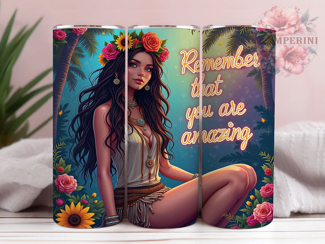 Amazing Tumbler, Inspirational Quote, Motivational Design, 20oz Sublimation, PNG Tumbler Design, Positive Affirmation, Skinny Tumbler Sublimation Li Zamperini 