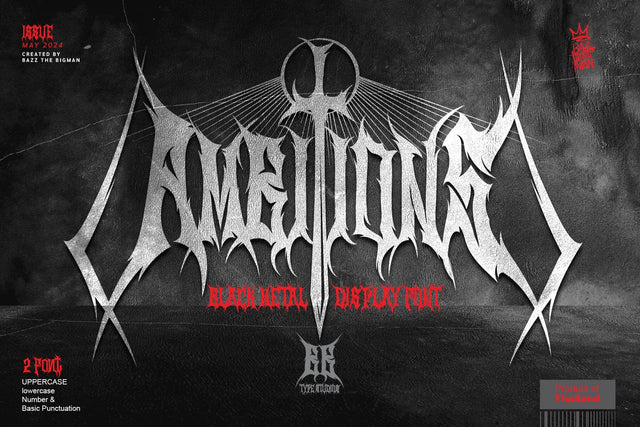 Ambitions Font BB Digital Arts 