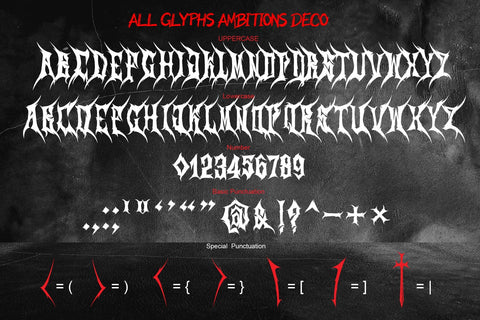 Ambitions Font BB Digital Arts 