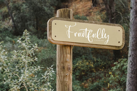 Ambrella Mildflower - Beauty Handwritten Font Font Letterena Studios 