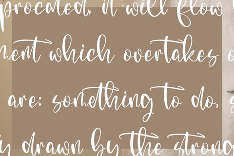 Ambrella Mildflower - Beauty Handwritten Font Font Letterena Studios 