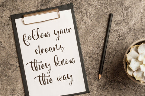 Ambrella Mildflower - Beauty Handwritten Font Font Letterena Studios 