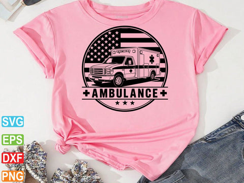 Ambulance SVG, Ambulance Silhouette, Ambulance Cut Files SVG Creativeart88 