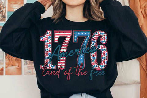 America 1776 SVG, Land of the Free SVG, 4th of July SVG PNG SVG SVG Studio 