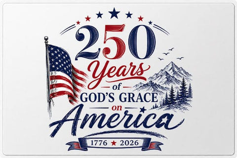 America 250 Anniversary PNG Christian Patriotic Sublimation Design SVG BillahCrafts 