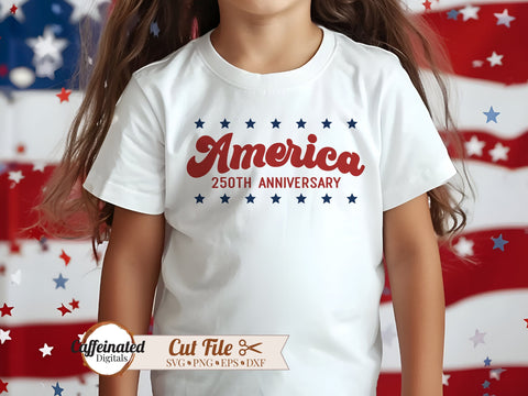 America 250 Bundle SVG Caffeinated SVGs 