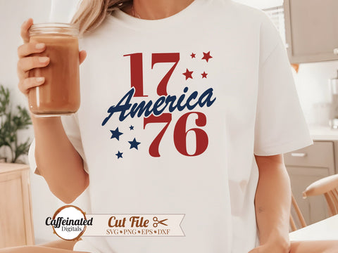 America 250 Bundle SVG Caffeinated SVGs 