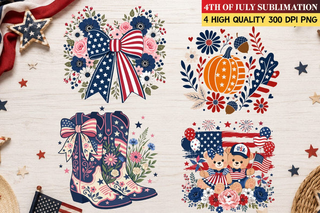 America 250, Patriotic USA Clipart Bundle, 4th of July PNG, Vintage Americana Design, Peace Love America, Sweet Land of the Free, Eagle Graphic, Est 1776, Independence Day Sublimation, Red White Blue Art Pack Sublimation BlackCatsMedia 