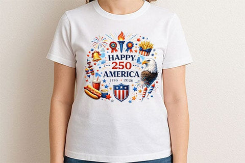 America 250 PNG | 1776 2026 Patriotic Anniversary Sublimation PNG SVG BillahCrafts 