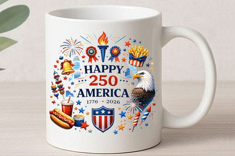 America 250 PNG | 1776 2026 Patriotic Anniversary Sublimation PNG SVG BillahCrafts 