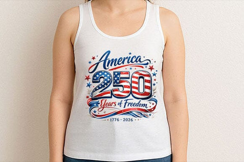America 250 PNG | 250 Years of Freedom Sublimation PNG Digital Download SVG BillahCrafts 