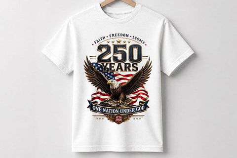 America 250 PNG Patriotic Eagle USA 250 Anniversary Digital Download SVG BillahCrafts 
