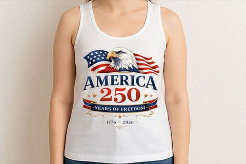 America 250 Years of Freedom PNG | 1776 2026 Patriotic Eagle Digital Download SVG BillahCrafts 