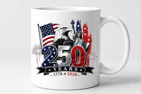 America 250th Anniversary Eagle PNG Patriotic Celebration Digital Download SVG BillahCrafts 