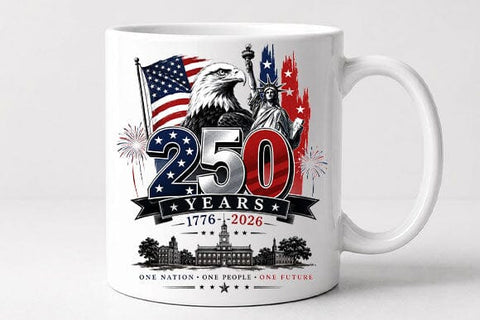 America 250th Anniversary PNG Patriotic Celebration Digital Download SVG BillahCrafts 