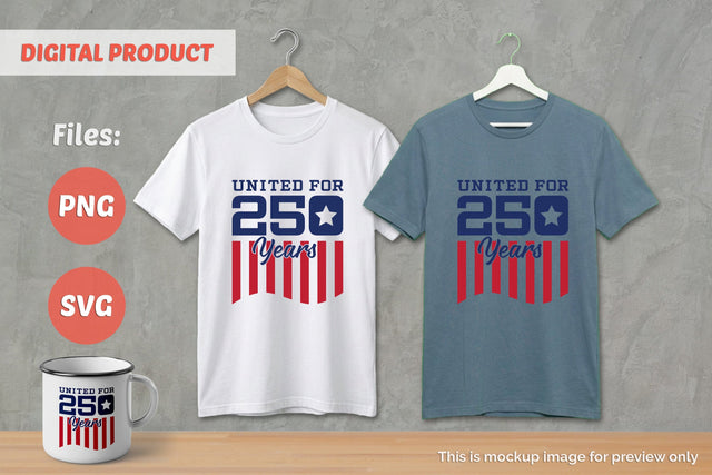 America 250th anniversary, USA 250, 4th Of July Sublimation v5 Sublimation Slim Studio 
