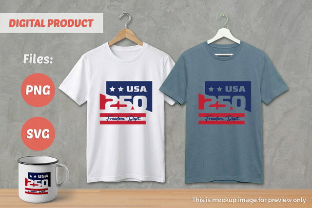 America 250th anniversary, USA 250, 4th Of July Sublimation v6 Sublimation Slim Studio 